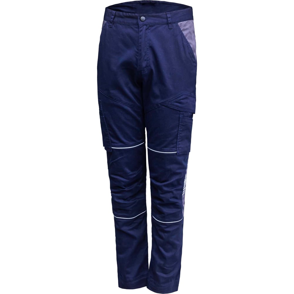 Изображение товара Мужские рабочие брюки PROTONE ACTIVE синего цвета, размер 44, из смесовой ткани с защитными и практ