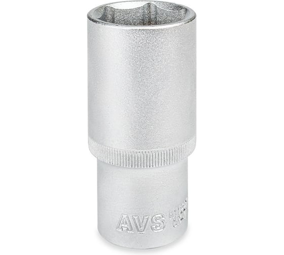Изображение товара Головка торцевая глубокая AVS 6-гранная, 1/2''DR, 27 мм H11227 A07895S