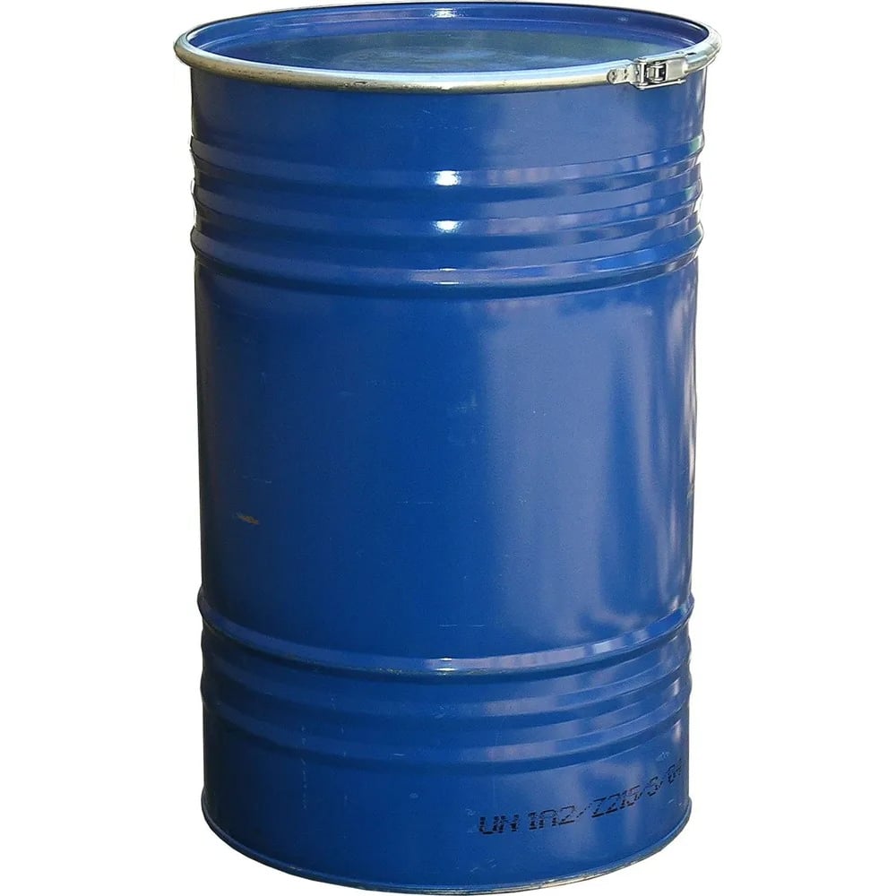 Изображение товара Металлическая бочка 100 литров Дигрус с крышкой-обруч синяя БМ-100-С.о/Д