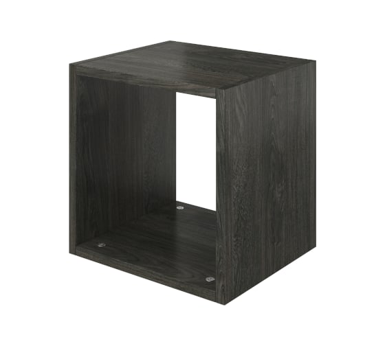 Изображение товара Полка навесная Монолит Дублин (370x300x370) Дерево карбон12 ДБ31.12