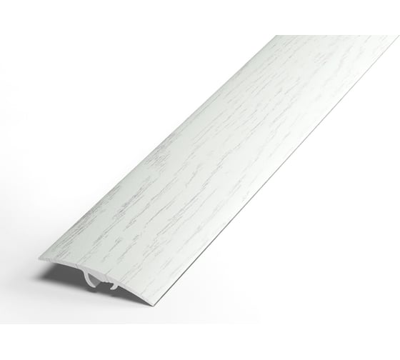 Изображение товара Порог разноуровневый алюминиевый декоративный (41 мм, 0,9 м, Береза) ЛУКА УТ000025918