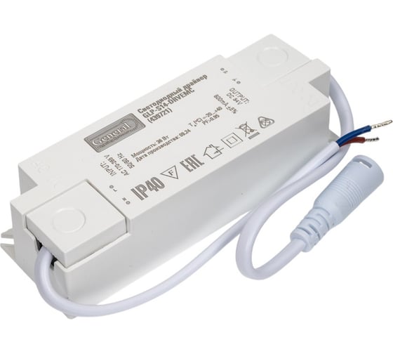 Изображение товара Драйвер для панели GLP-S14 36Вт PF0,95 General Lighting Systems 439721
