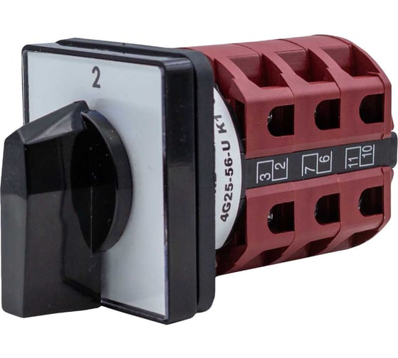 Изображение товара Выключатель кулачковый открытого исполнения КБ Ключ 4G 25-56-U K1 4G000016K1