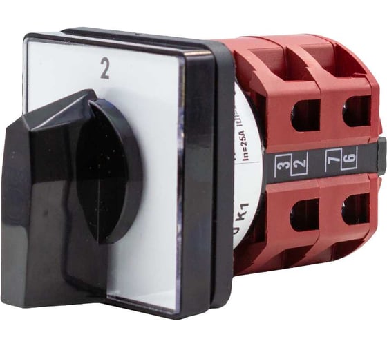 Изображение товара Выключатель кулачковый открытого исполнения КБ Ключ 4G 25-55-U K1 4G000013K1