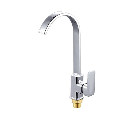 Изображение товара Смеситель для кухни Potato с высоким изливом, крепление гайка P4006