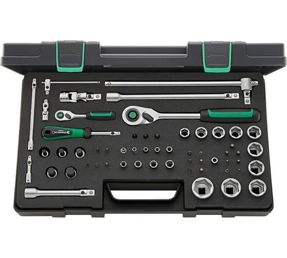 Изображение товара Набор инструмента Stahlwille 1/4" и 1/2", 57 шт 91222607 В0000000201154