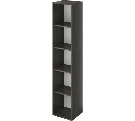 Изображение товара Колонка Монолит Канцлер высокая (371x338x1845) Дерево карбон12 КЦ15.12