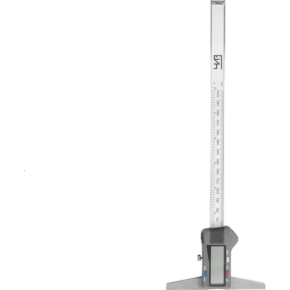 Изображение товара Штангенглубиномер ЧИЗ ШГЦ 250 0.01 электрический профессиональный