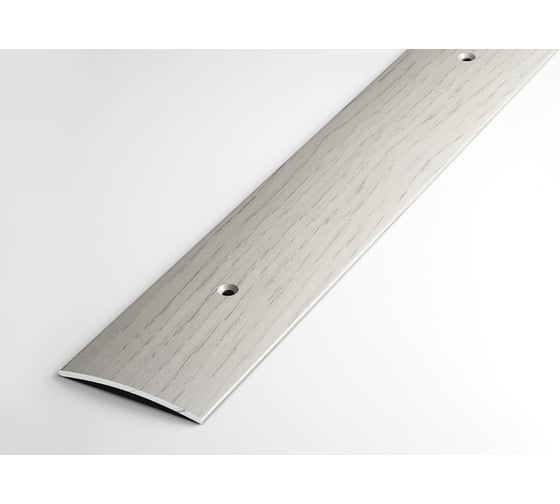 Изображение товара Порог прямой алюминиевый декоративный (44,5 мм, 1,35 м, Дуб арктик) ЛУКА УТ000005694