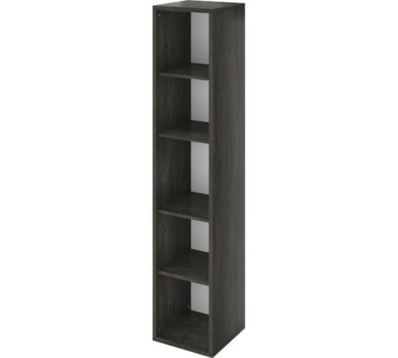 Изображение товара Колонка Монолит Дублин открытая (430x400x1982) Дерево карбон12 ДБ102.12