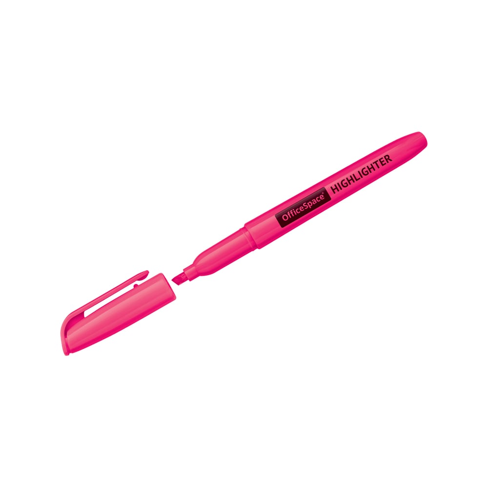 Изображение товара Текстовыделитель OfficeSpace розовый 1-3 мм HL 2883