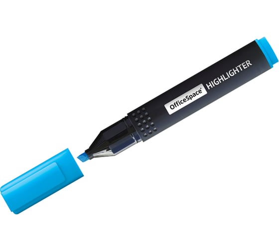 Изображение товара Текстовыделитель OfficeSpace голубой, 1-4 мм HL_9543