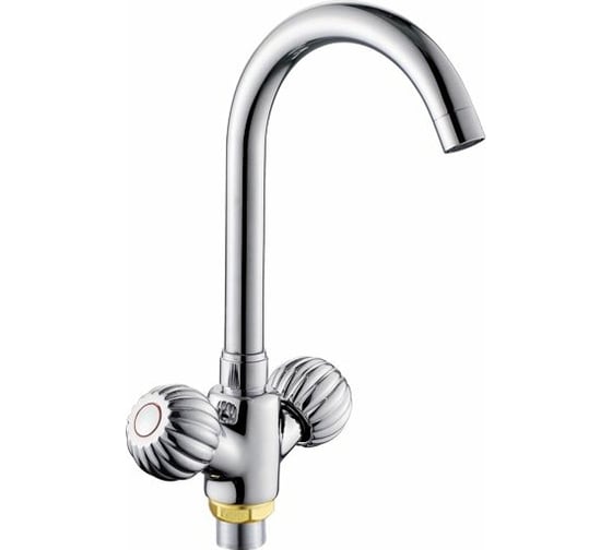 Изображение товара Смеситель для кухни Potato с высоким изливом, крепление гайка P41317