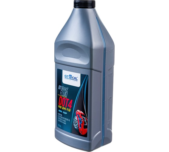 Изображение товара Тормозная жидкость GT OIL Brake Fluid DOT 4, 1 л 8809059410226