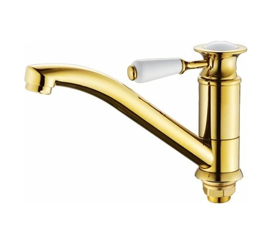 Изображение товара Смеситель для кухни Potato с длинным изливом, крепление гайка P4917-4