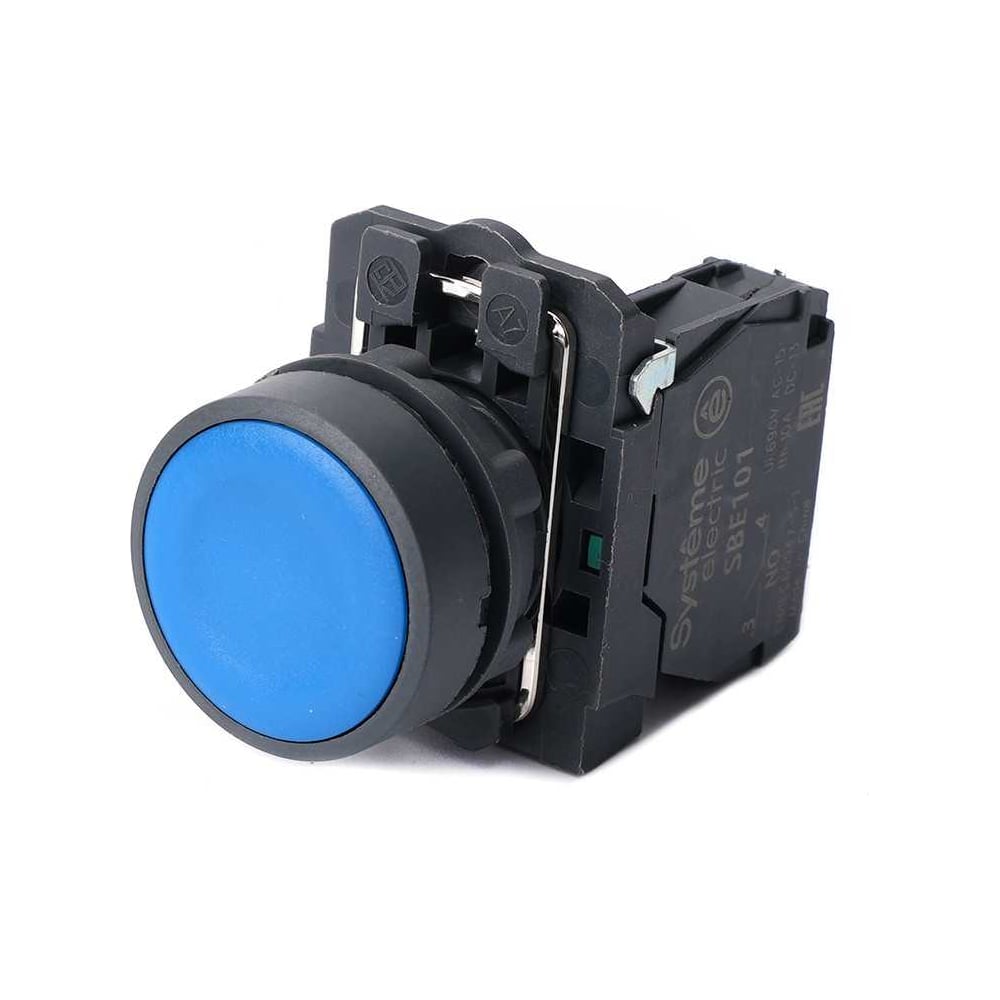 Изображение товара Кнопка Systeme Electric SB5AA61 с фиксированием синяя IP65