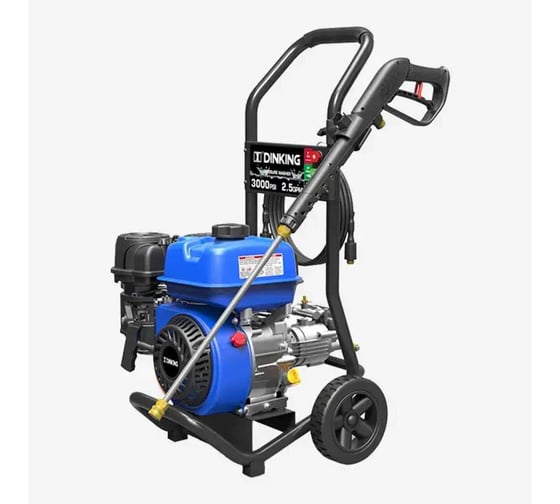 Изображение товара Мойка высокого давления бензиновая Dinking DKGPW3000-E (205 бар, 550 л/ч, DK170F/P) МОЙ006