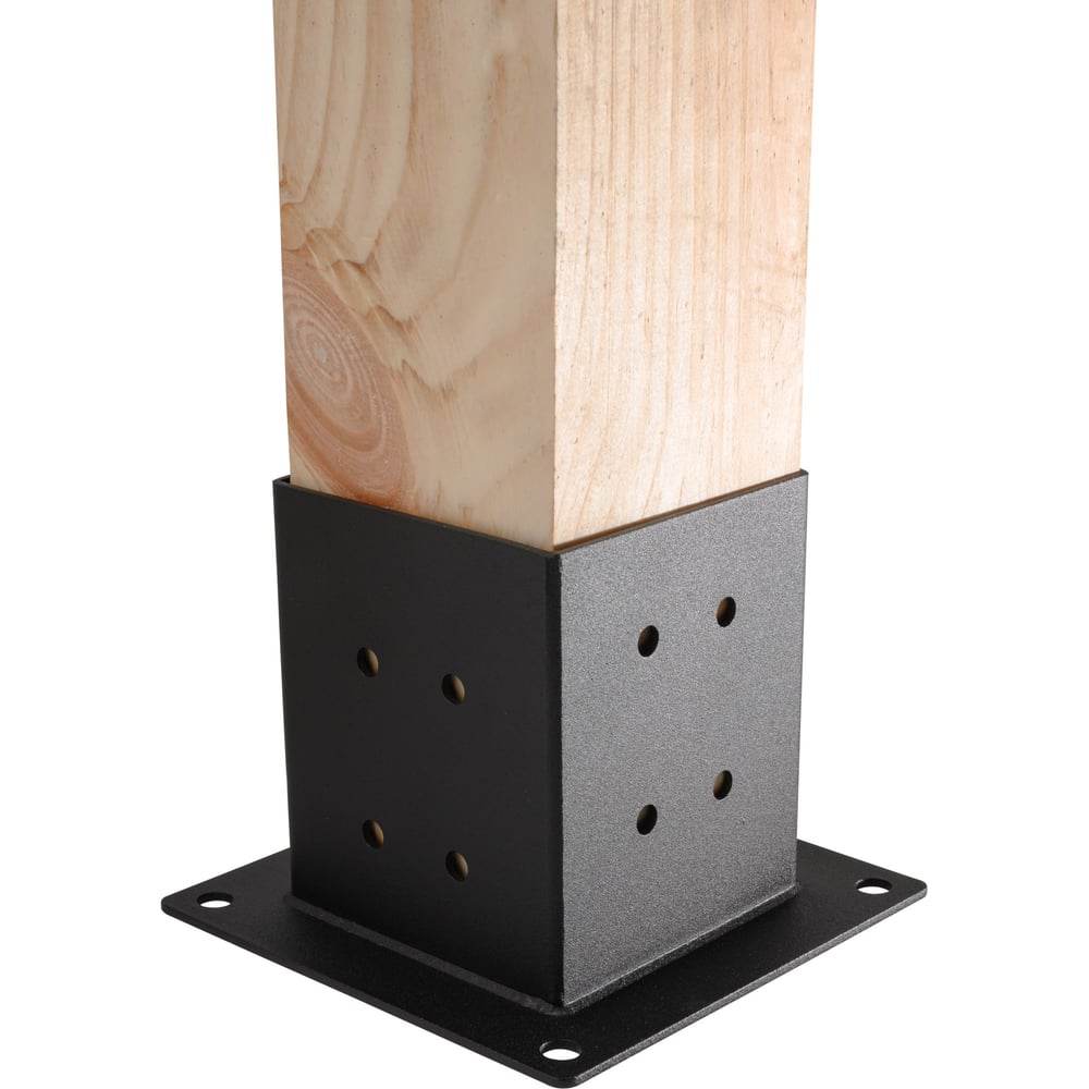 Изображение товара Опора коннектор для бруса ООО СКП 80х80 из стали 2 мм, упаковка 1 шт