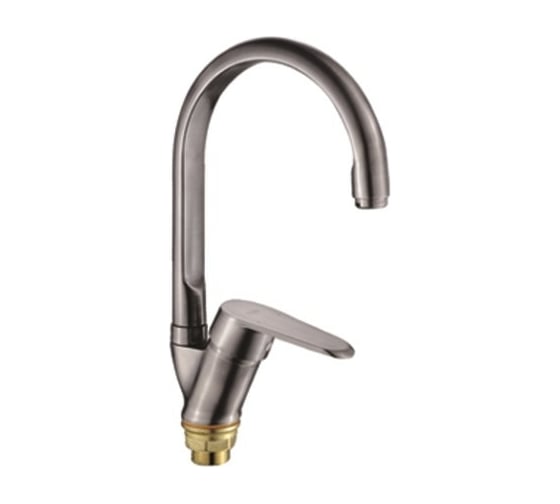 Изображение товара Смеситель для кухни Potato с высоким изливом, крепление гайка, картридж керамический 40 мм P5109-1