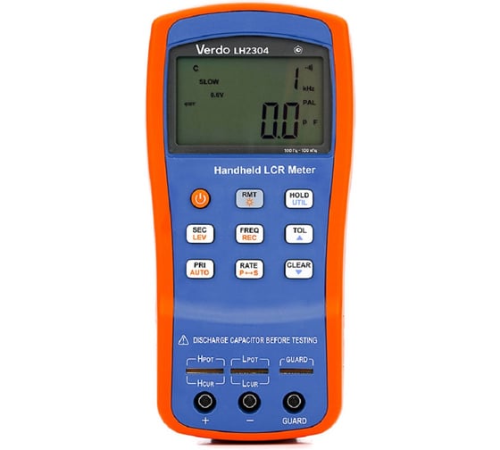Изображение товара LCR-метр портативный Verdo LH2304 0,1%, до 100 кГц, с поверкой LH230400 LH230400-СП