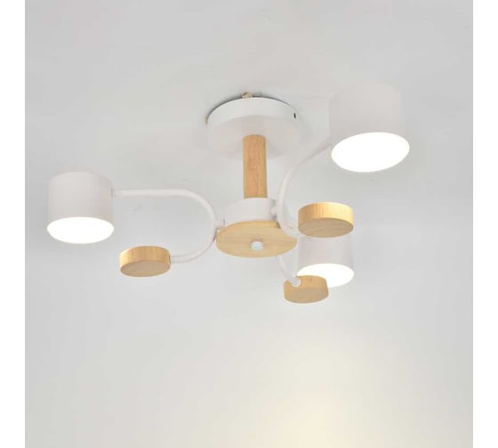 Изображение товара Люстра потолочная General Lighting Systems Альберо 515х450х200мм, GCHL-3GX53-M, под 3 лампы GX53 до 50Вт 662210