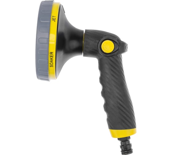 Изображение товара Пистолет-распылитель душевого типа Четыре сезона Профи CARBON, 6 режимов 62-0325-F