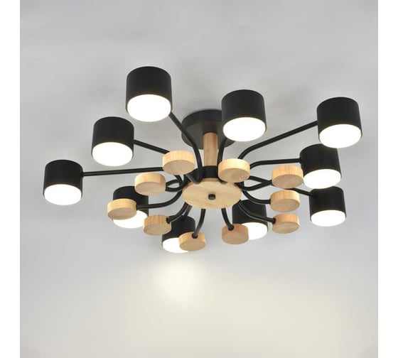 Изображение товара Люстра потолочная General Lighting Systems Альберо 690х200мм, GCHL-10GX53-M, под 10 ламп GX53 до 50Вт 662223