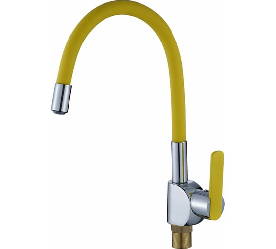 Изображение товара Смеситель для кухни Potato с гибким изливом, крепление гайка P58238-10