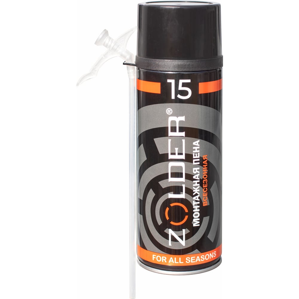 Изображение товара Пена монтажная ZOLDER 15 всесезонная, бытовая, 300 мл ЭК000146698