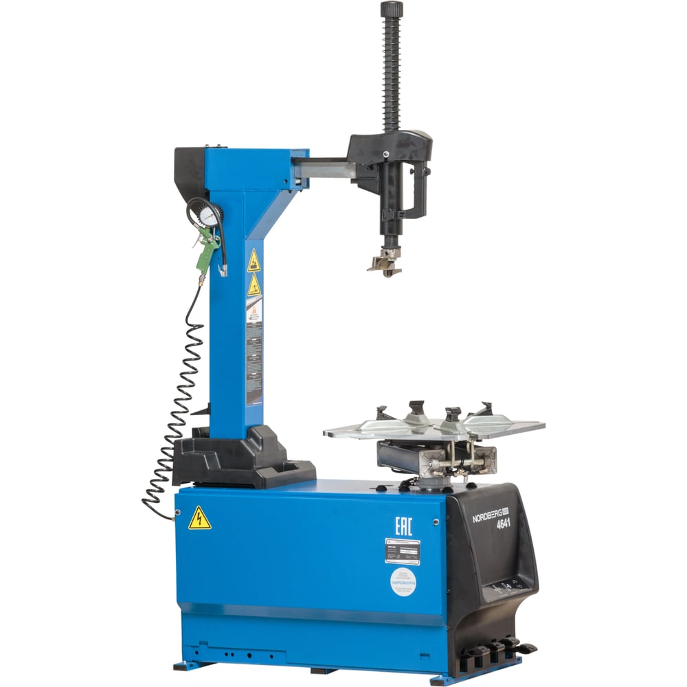 Изображение товара Станок шиномонтажный автомат NORDBERG односкоростной 220 В синий 4641_220