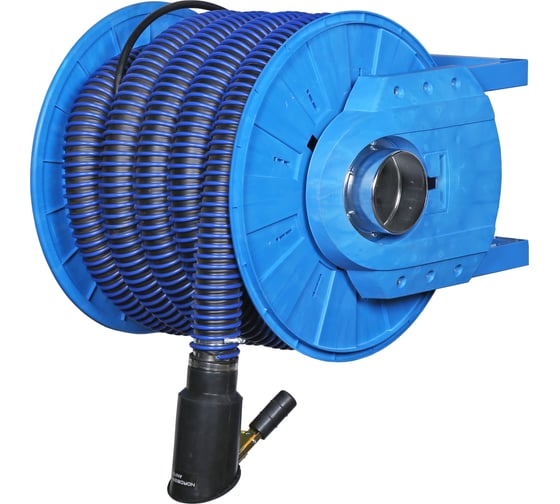 Изображение товара Катушка для сбора выхлопных газов с автоматическим приводом со шлангом NORDBERG L=8 м, D=150 мм и насадкой HRF8150E-KIT