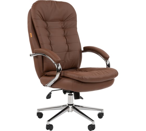 Изображение товара Офисное кресло CHAIRMAN 795 ЭКО Россия экокожа коричневый 00-07190988