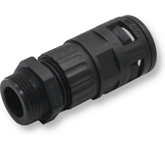 Изображение товара Муфта для гофрированных труб - коннектор прямой, WEYER WQGZ-P16B/AD21.2 - нар. PG16 WE0504400