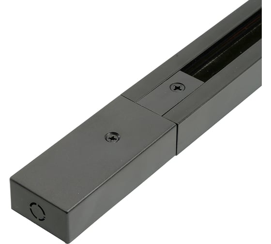 Изображение товара Шинопровод для трековых однофазных светильников FERON черный, 3м, CAB1007, 51892