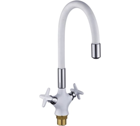 Изображение товара Смеситель для кухни Potato с гибким изливом, крепление гайка P58322-7