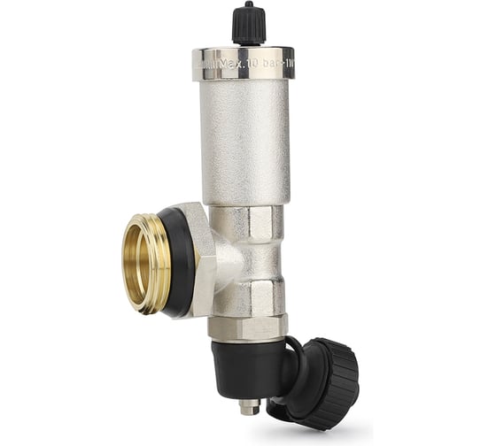 Изображение товара Концевая группа с дренажным вентилем и автоматическим воздухоотводчиком Varmega 1" VM15901