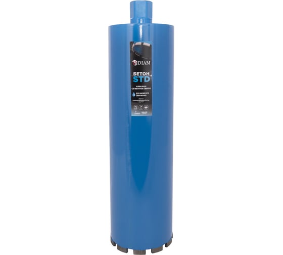 Изображение товара Сверло алмазное Бетон STD САМС (132x450 мм; 11 сегметов; 1 1/4UNC) Diam 310111