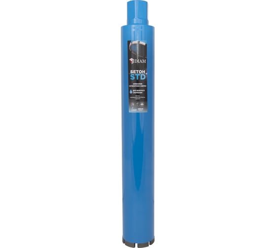 Изображение товара Сверло алмазное Бетон STD САМС (71x450 мм; 7 сегметов; 1 1/4UNC) Diam 310105