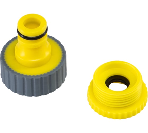 Изображение товара Адаптер на кран Четыре сезона быстрого соединения 1/2-3/4 с термопластичной резиной Профи 62-0212-F