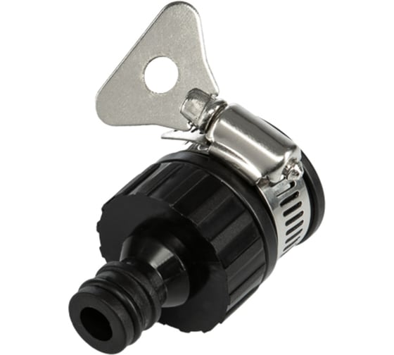 Изображение товара Адаптер пластмассовый Четыре сезона 1/2 с внешним хомутом 62-0240