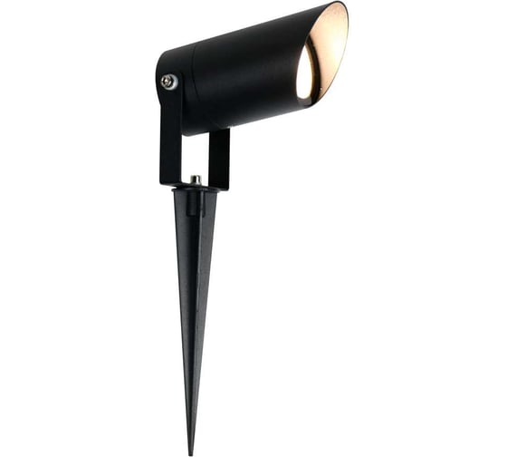 Изображение товара Садово-парковый уличный светильник General Lighting Systems на колышке, с козырьком для подсветки деревьев, 60х355мм 662435