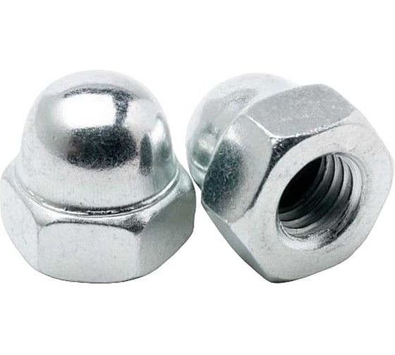 Изображение товара Гайка колпачковая 23 Болта М4 ОЦ DIN1587, 10 шт. гк4мф