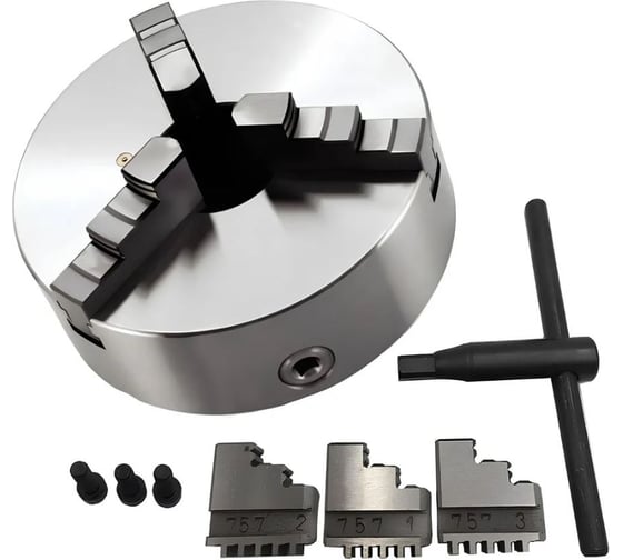 Изображение товара Токарный патрон UNIPRO 125 мм, 3-х кулачковый 16911-125