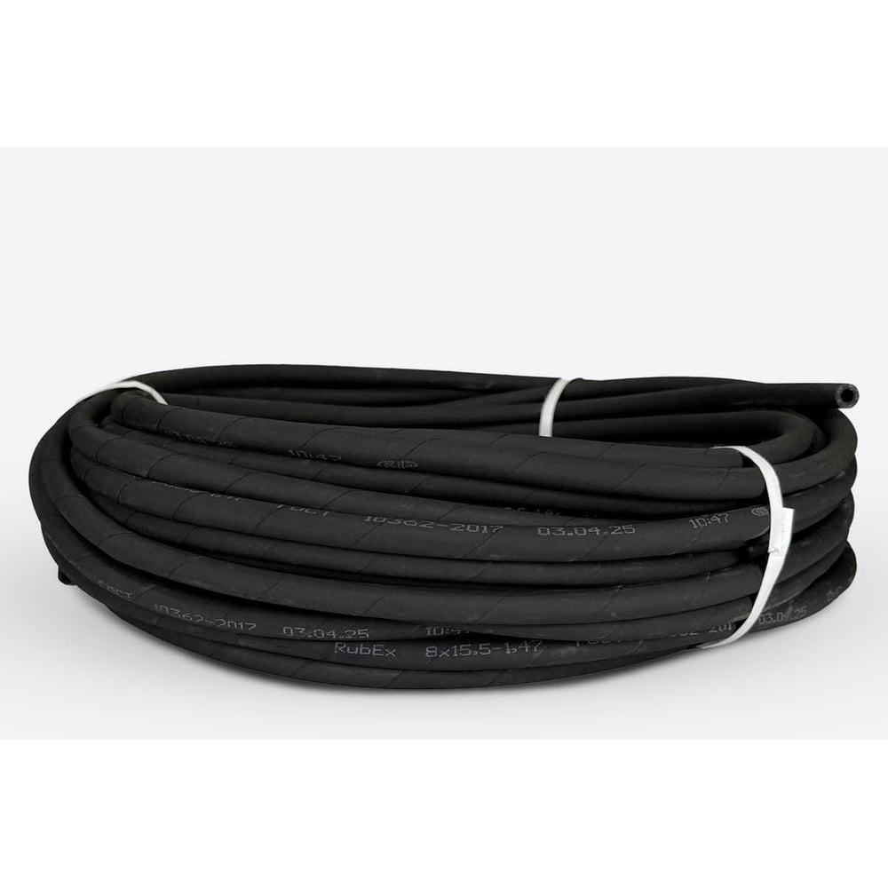 Изображение товара Резиновый маслобензостойкий рукав-шланг 8х15,5-1,47 30м ГОСТ 10362-2017