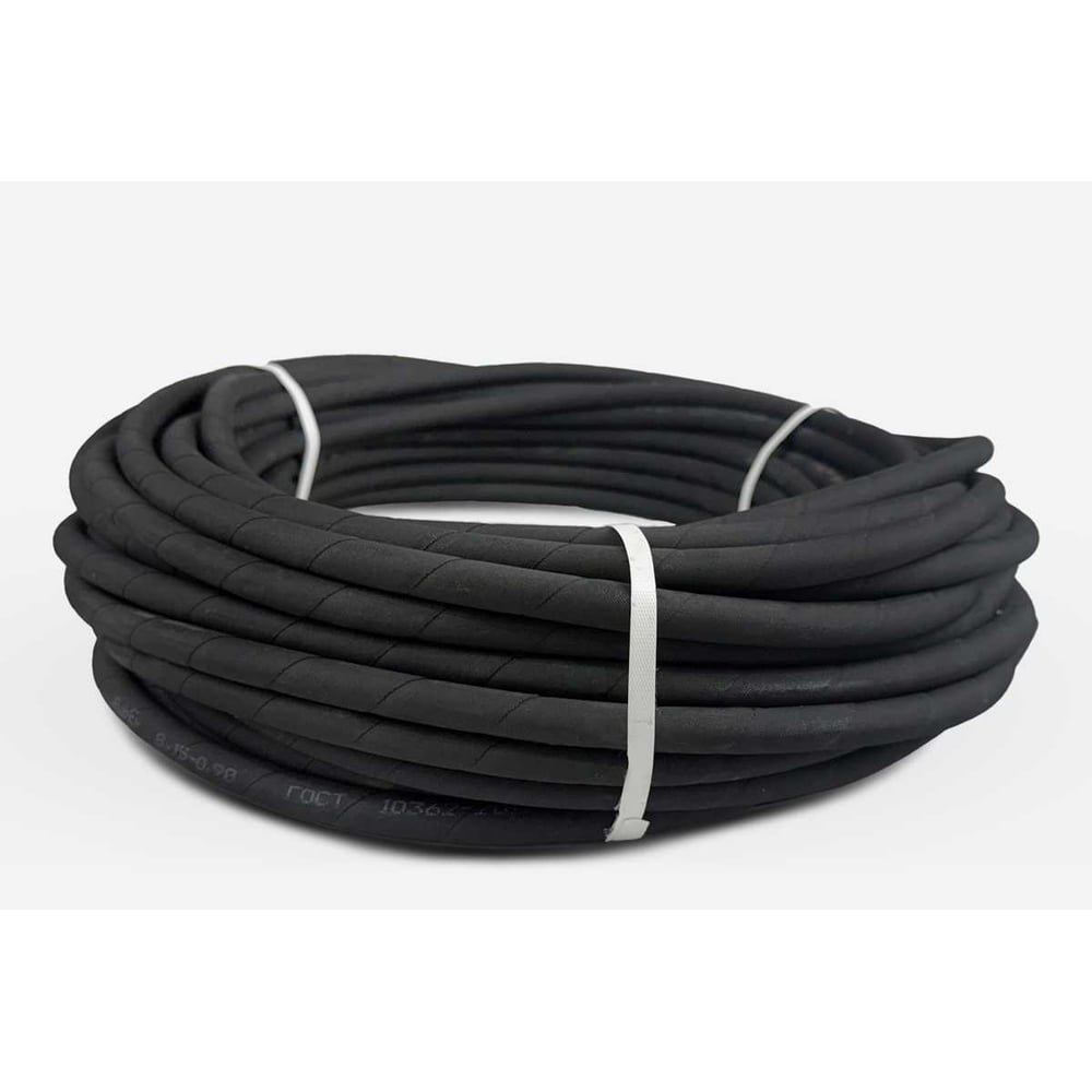 Изображение товара Резиновый маслобензостойкий рукав-шланг 8x15 50м ГОСТ 10362-2017