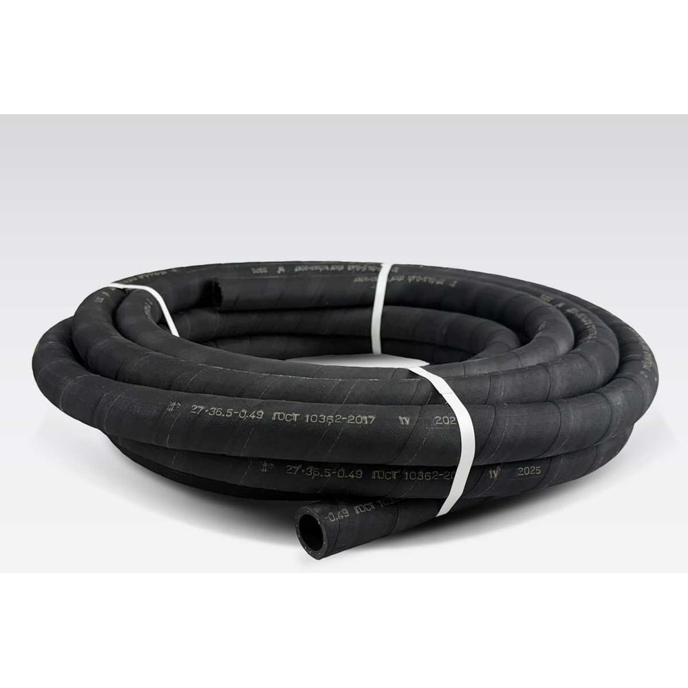 Изображение товара Резиновый маслобензостойкий рукав-шланг 27x36-0,49 10м