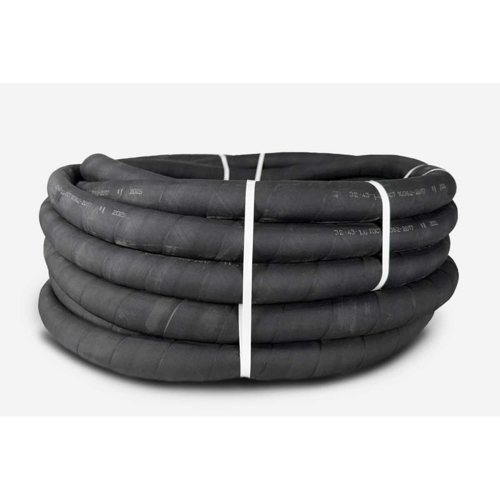 Изображение товара Резиновый маслобензостойкий рукав-шланг 32x43-1,6 5м ГОСТ 10362-2017