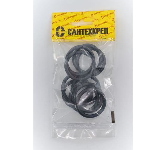 Изображение товара Кольцо фитингов труб ПНД Сантехкреп 32 мм (30x39 мм) (упаковка 10шт) 2.15.19.