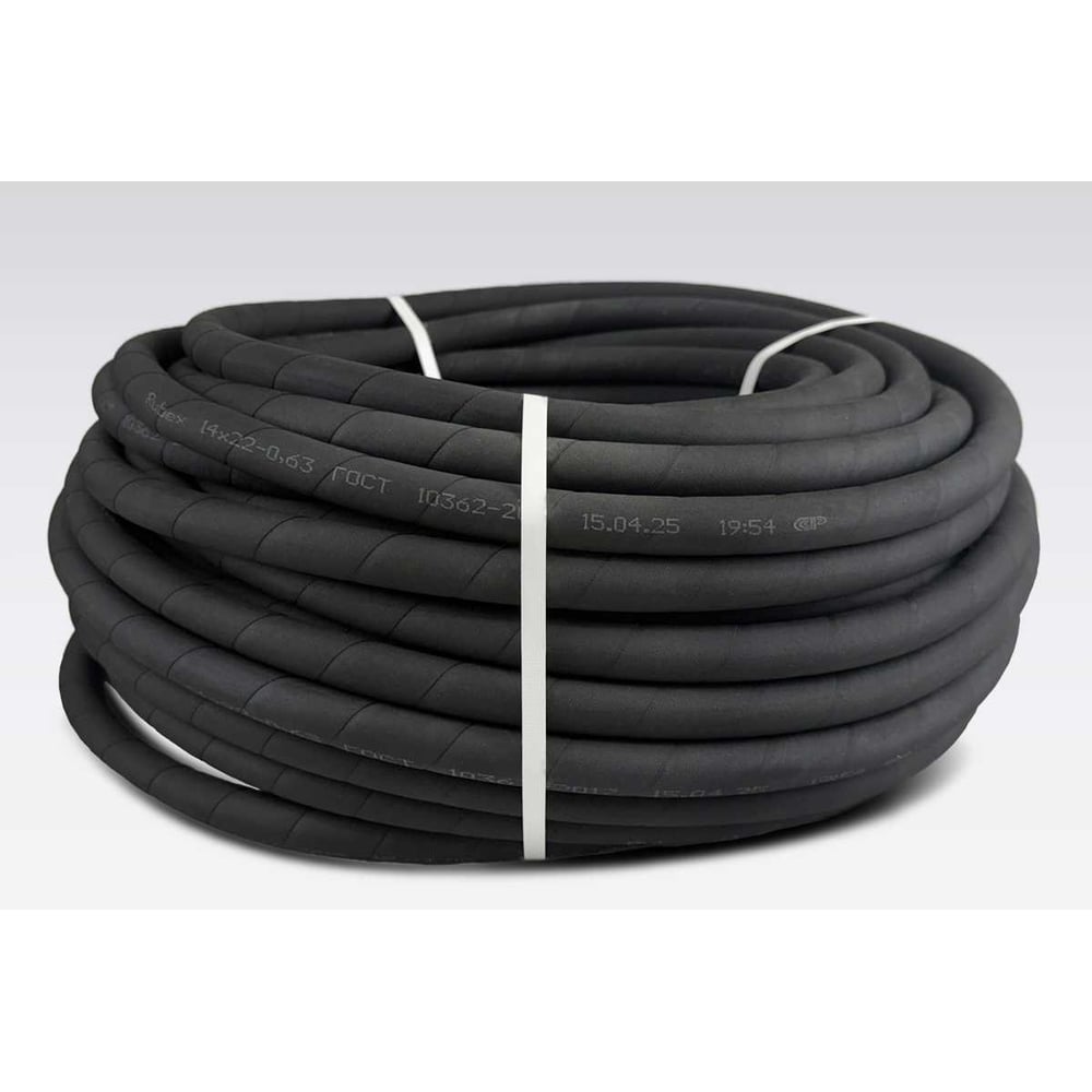 Изображение товара Резиновый маслобензостойкий рукав-шланг 14x22 мм 20 м ОАО Резинотехника