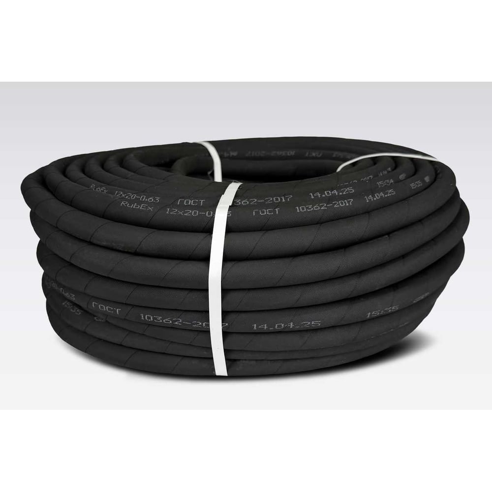 Изображение товара Резиновый маслобензостойкий рукав 12x20 мм 30 м ОАО "Резинотехника" по ГОСТ 10362-2017